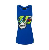 Valentino Rossi maiou de damă blue Classic (Pop Art) 2019 - XL, VR46