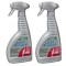 Pachet 2 x Solutie Ravenol Leder-Reiniger pentru tapiterie auto din piele 500 ml