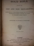 HOLY BIBLE - BIBLIA - NOUL SI VECHIUL TESTAMENT {1859}