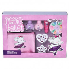 Set cadou produse cosmetice cu borseta Magic Ballet Nails & Case Martinelia 11968