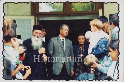 HST P2/602 Poză Regele Mihai și Regina Ana vizita &amp;icirc;n Rom&amp;acirc;nia din anul 1992 foto