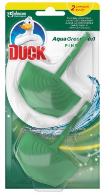 Odorizant toaleta Duck 4 in 1 Aqua Green, 2 buc foto