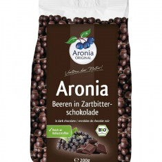 Fructe de aronia bio glazurate cu ciocolata, 200g Aronia Original