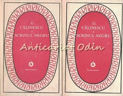 Scrinul Negru I, II - George Calinescu foto