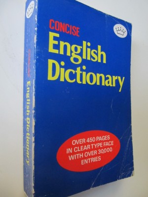Concise English Dictionary foto