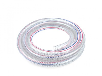 Furtun absorbtie, 1 inch, 25 mm, aspiratie cu spira metalica, 5 m, Geko G70040 foto