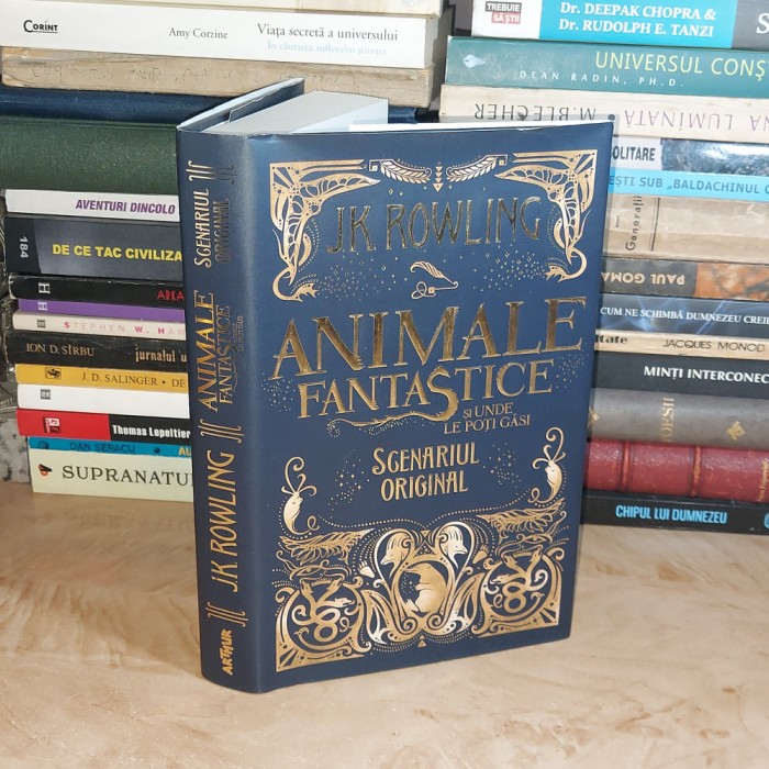 J.K. ROWLING - ANIMALE FANTASTICE SI UNDE LE POTI GASI , 2017 ( CARTONATA ) #