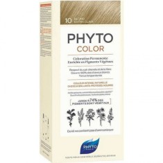 Phyto Phytocolor Vopsea de păr permanentă nr. 10 Blond Extra Clair Blond Platinum, 50 ml