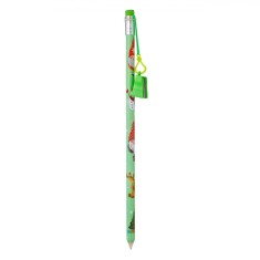 Creion Karactermania Crăciun, Verde, 38.5 cm, Cu Radieră și Ascuțitoare Plastic 3.5 cm