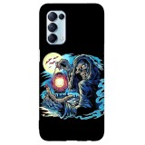 Husa compatibila cu Oppo Find X3 Pro model Death Light, Silicon, TPU, Viceversa, Transparent, Carcasa
