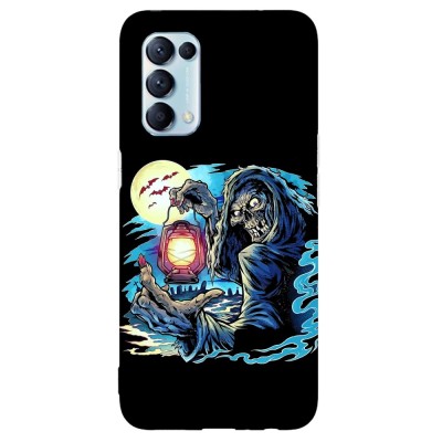 Husa compatibila cu Oppo A5 (2020) model Death Light, Silicon, TPU, Viceversa foto