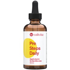 Pre Steps Daily Vitamine Lichide pentru Copii Complex cu Multivitamine pentru Bebeluşi şi copii de v&acirc;rstă mică (60 ml) - Calivita