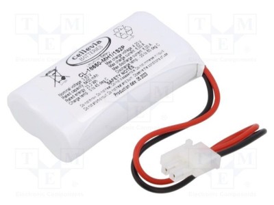 Acumul: Li-Ion 18650,MR18650 3,63V 6400mAh cabluri 20x70x37mm foto