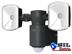 Proiector LED GP Safeguard 4.1 cu baterie si sensor miscare 2x LED foto
