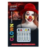 Creioane Fata Halloween, Set 5 Bucati, Machiaj Multicolor, Cosplay, Pictura Copii +5 Ani