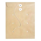 Plic interdepartamental traditional kraft 260 x 330 mm