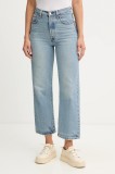 Levi&#039;s jeans RIBCAGE STRAIGHT ANKLE femei high waist 72693