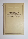 Principalele căi de creștere a productivității muncii &icirc;n comerțul socialist &ndash; Aut. N. Georgescu, E. Spuller, Ed. Științifică, 1957
