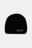 Patou căciulă de l&acirc;nă culoarea negru, AC1028041