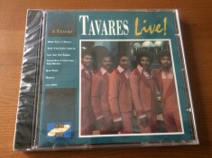 tavares live cd disc selectii muzica disco funk soul pop MCPS records made in UK sigilat nou
