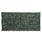 Outsunny Gard Artificial &icirc;n Rolă pentru Balcon și Grădină din PE anti-UV, Gard Viu Fals cu Frunze, 300x150 cm, Verde | Aosom Romania