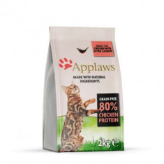 Hrana uscata pentru pisici Applaws, Somon si Pui, 2 kg