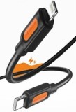 CABLU alimentare si date Borofone &quot;BX114&quot;, Fast Charging Data Cable pt. smartphone, USB Type-C la Iphone Lightning 27W, 1m, negru &quot;6941991116827&quot; (tim
