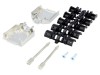 Carcasa Conectori D-Sub 9pin HD 15pin Metal Drept Ecranat ENCITECH 6560-0105-01