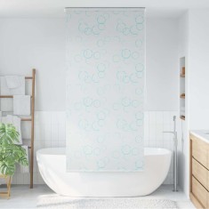 vidaXL Roletă perdea de duș 80x240 cm Model bule