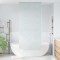 vidaXL Roletă perdea de duș 80x240 cm Model bule 142865