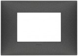 Rama Ornament 3M Vimar Neve carbon matt 09673.14