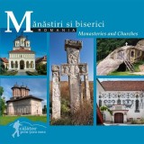 Album M&acirc;năstiri și Biserici Paperback Cărți Religioase Lăcașuri de Cult Rom&acirc;nești Arhitectură
