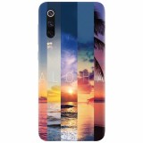Husa silicon pentru Xiaomi Mi 9, Aloha Summer Stripes