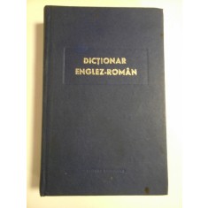 DICTIONAR ENGLEZ-ROMAN