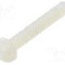 Surub M3, poliamida, lungime 20mm, cap rotund, pas filet 0.5, DREMEC - 8G204M3X20