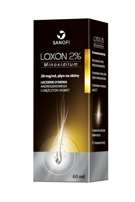 Solutie, Loxon, Max, impotriva Caderii Parului, cu Minoxidil 2%, 60ml