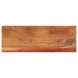 Blat masa 80x30x2,5 cm lemn solid dreptunghiular de acacia GartenMobel Dekor, vidaXL