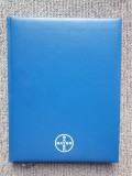 Agenda personala de la Bayer, format mare 28x21 cm, noua, coperta tapitata