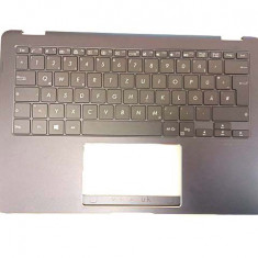 Carcasa superioara cu tastatura palmrest Laptop, Asus, ZenBook Flip S UX370, UX370U, UX370UA, UX370UAR, UX370UAF, Q325UA, 90NB0EN2-R30101, cu iluminar