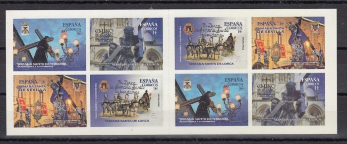 Spania 2016 - RELIGIE - SAPTAMANA SFANTA - Nominal 8,00 Eur.- MNH