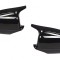 Capace oglinzi Batman style BMW seria 5 F10 2010-2013 negru lucios