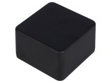 Carcasă universală aluminiu negru 51x51x31mm