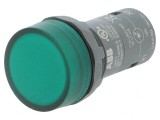 Lumină de Control LED Verde 22mm
