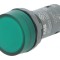 Lumină de Control LED Verde 22mm
