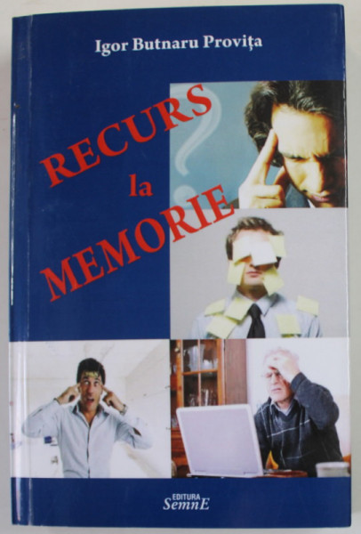 RECURS LA MEMORIE - MANIFEST ANTIMEMORICID de IGOR BUTNARU - PROVITA , 2015