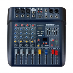 Mixer profesional fara amplificare Temeisheng, 50 W, USB, egalizator foto