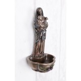 Statueta din ceramica cu Fecioara Maria cu Pruncul WU76831A4, Religie