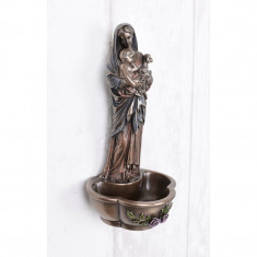 Statueta din ceramica cu Fecioara Maria cu Pruncul WU76831A4