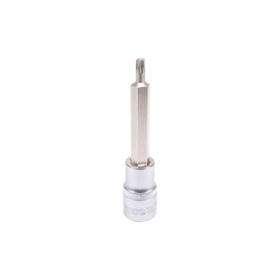 Bit torx t27 cu adaptor 1/2&amp;quot; 100 mm Yato YT-04322 foto