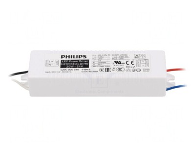 Driver LED 20W 24V 100-240V AC foto